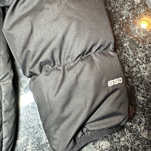 The North Face 550 Fill Down Hooded Reversible Puffer Jacket Youth Boys Size L - Picture 4 of 7